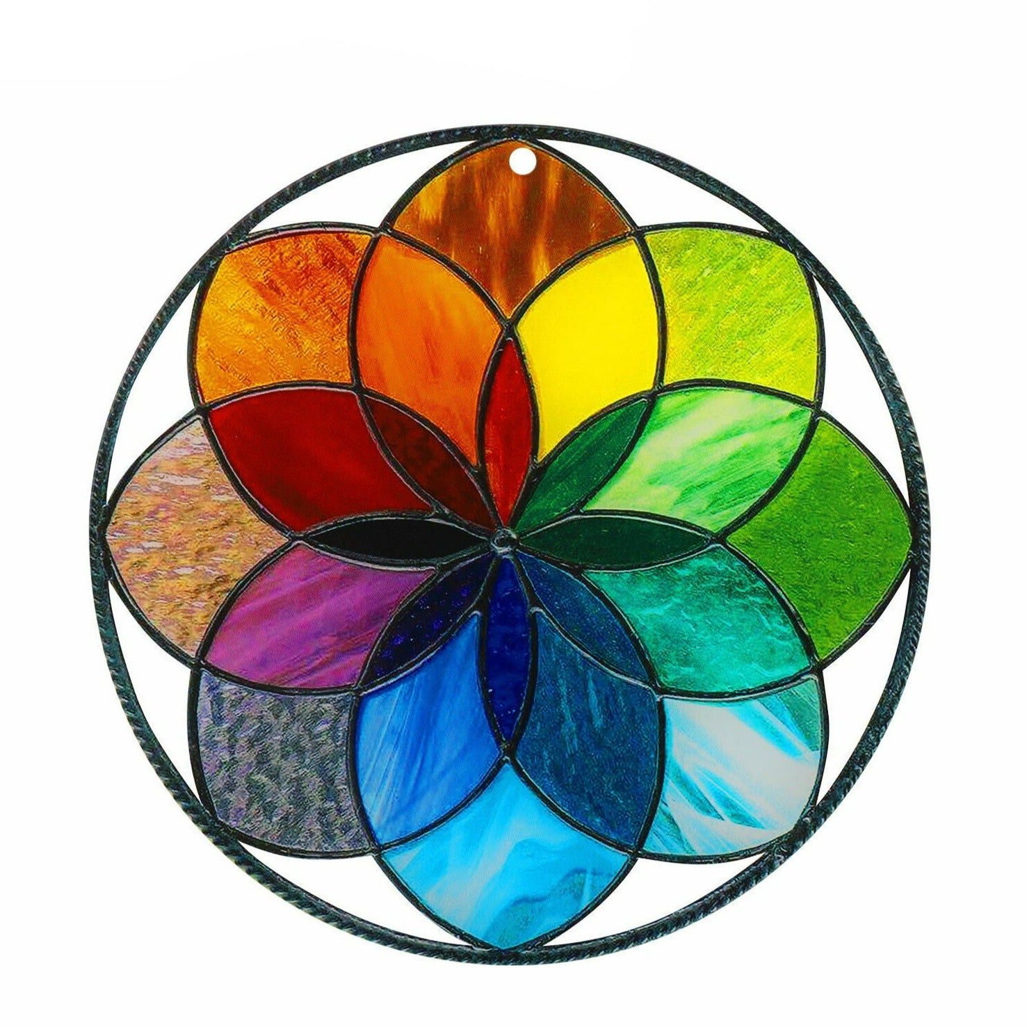 Stained Glass Rainbow Suncatcher