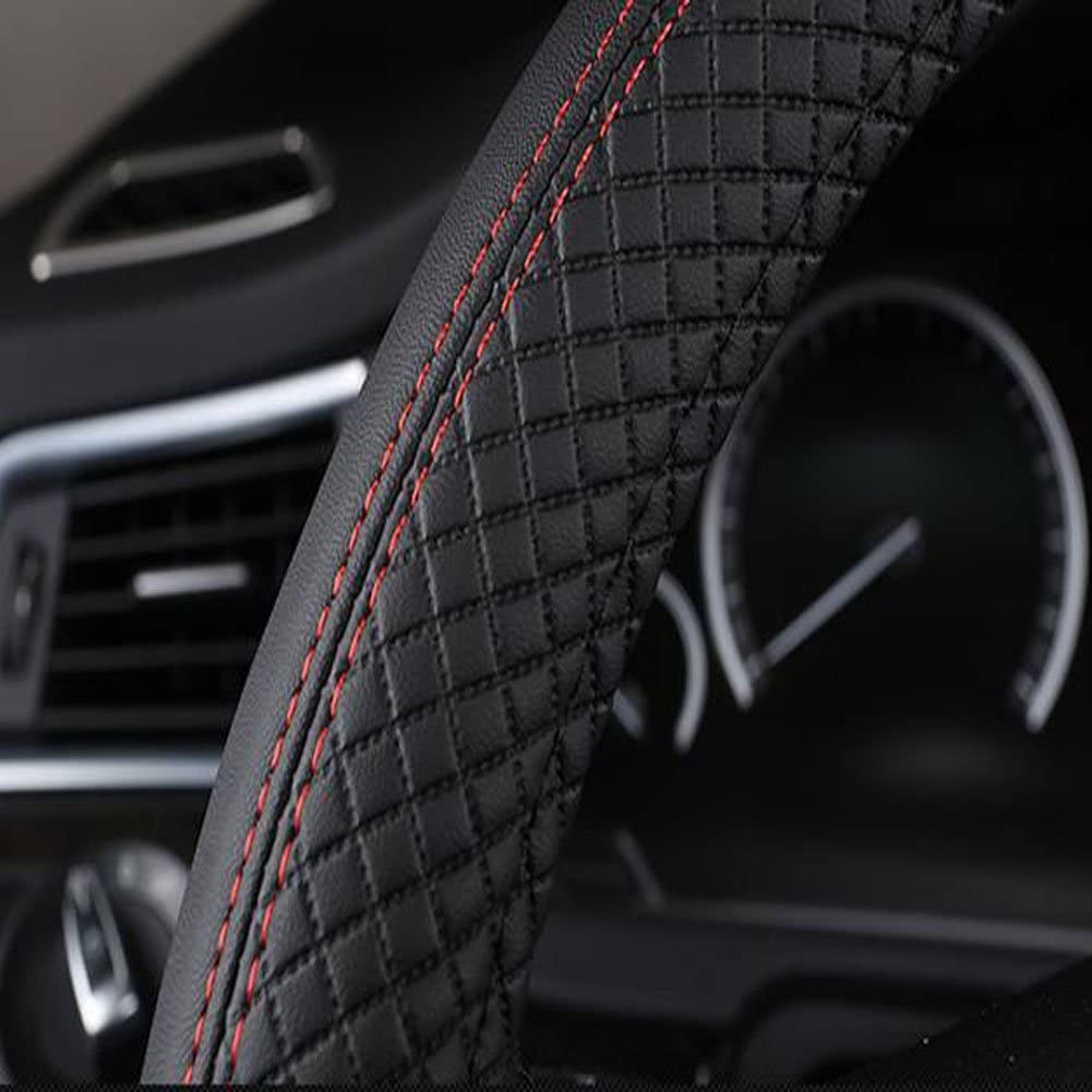Anti-slip Leather Car Steering Wheel Cover