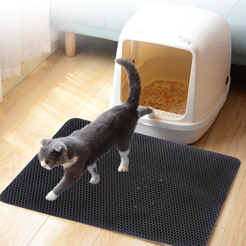 Double Layer Cat Litter  Pad